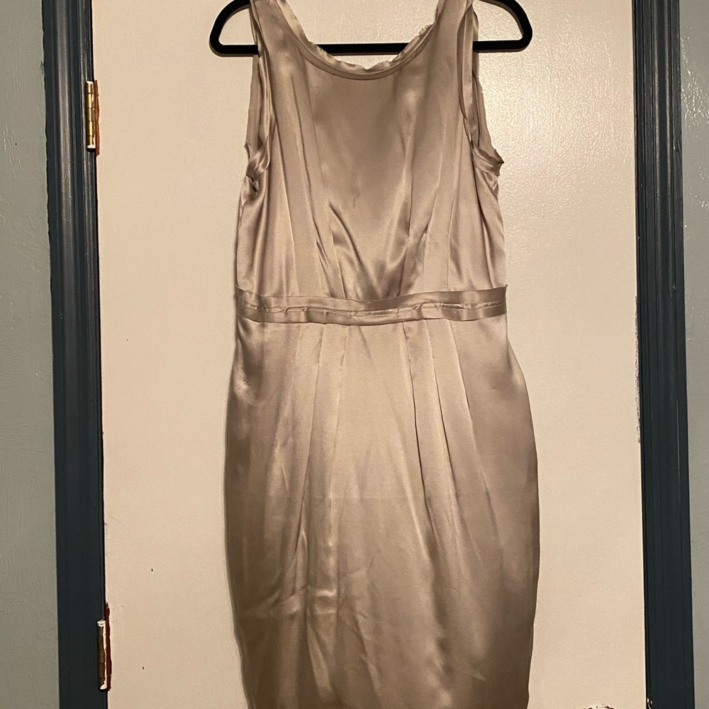 Banana republic raw silk dress, size 12 NWT